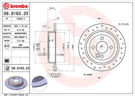 Magneti Marelli 360406110902 - Гальмівний диск autozip.com.ua