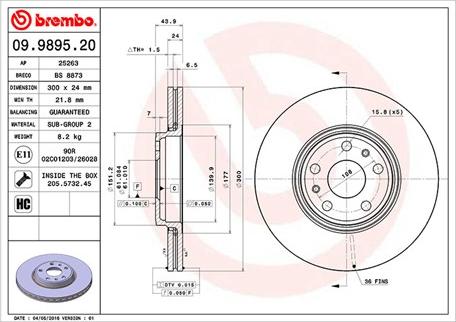 Magneti Marelli 360406110200 - Гальмівний диск autozip.com.ua