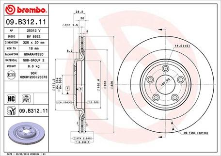 Magneti Marelli 360406111601 - Гальмівний диск autozip.com.ua