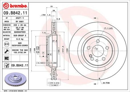 Magneti Marelli 360406118701 - Гальмівний диск autozip.com.ua