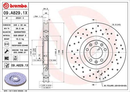 Magneti Marelli 360406117102 - Гальмівний диск autozip.com.ua