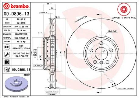 Magneti Marelli 360406134004 - Гальмівний диск autozip.com.ua