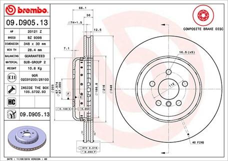 Magneti Marelli 360406134104 - Гальмівний диск autozip.com.ua