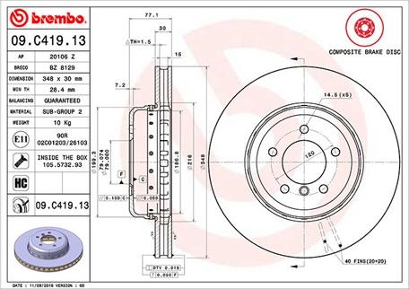 Magneti Marelli 360406133804 - Гальмівний диск autozip.com.ua