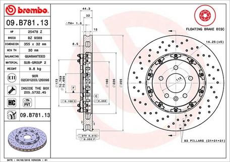 Magneti Marelli 360406129903 - Гальмівний диск autozip.com.ua