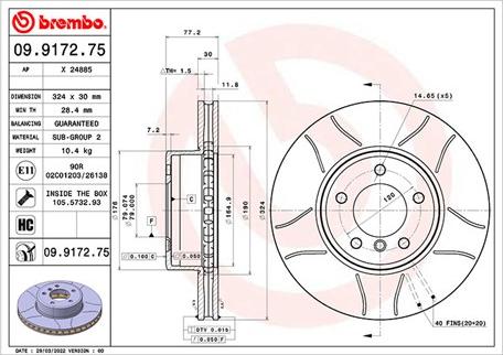 Magneti Marelli 360406175905 - Гальмівний диск autozip.com.ua