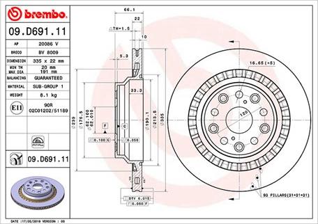 Magneti Marelli 360406170601 - Гальмівний диск autozip.com.ua