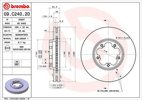 Magneti Marelli 360407100400 - Гальмівний диск autozip.com.ua