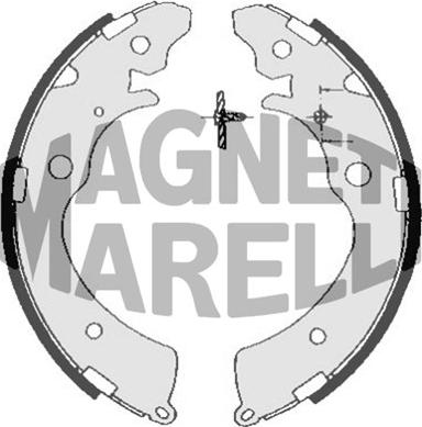 Magneti Marelli 360219198349 - Гальмівні колодки autozip.com.ua