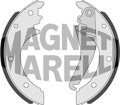 Magneti Marelli 360219198356 - Гальмівні колодки autozip.com.ua