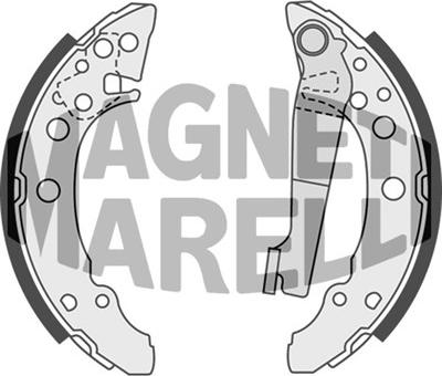 Magneti Marelli 360219198363 - Гальмівні колодки autozip.com.ua