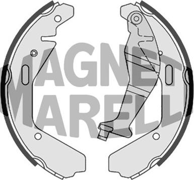 Magneti Marelli 360219198316 - Гальмівні колодки autozip.com.ua