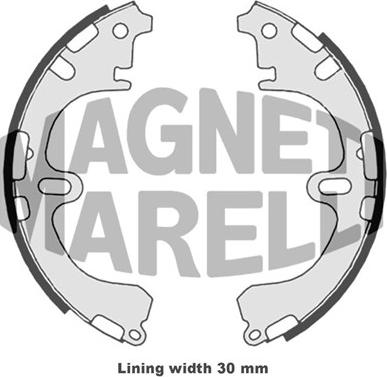 Magneti Marelli 360219198317 - Гальмівні колодки autozip.com.ua