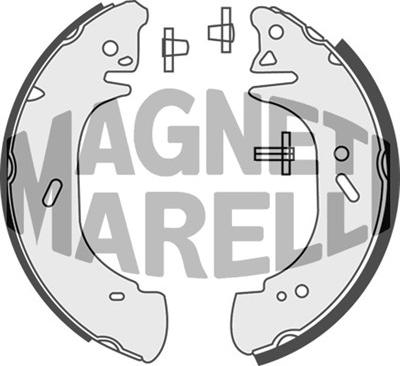 Magneti Marelli 360219198323 - Гальмівні колодки autozip.com.ua