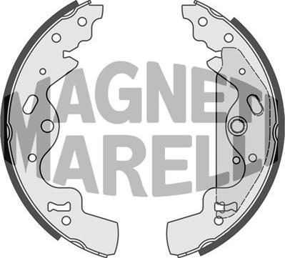 Magneti Marelli 360219198376 - Гальмівні колодки autozip.com.ua