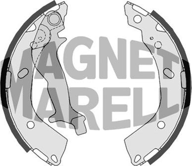 Magneti Marelli 360219198372 - Гальмівні колодки autozip.com.ua