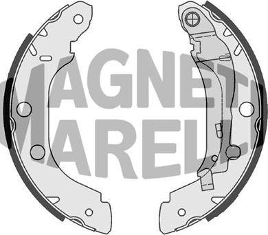 Magneti Marelli 360219192199 - Гальмівні колодки autozip.com.ua