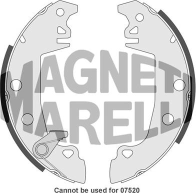 Magneti Marelli 360219192100 - Гальмівні колодки autozip.com.ua