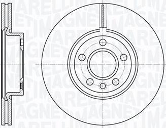 Magneti Marelli 361302040490 - Гальмівний диск autozip.com.ua