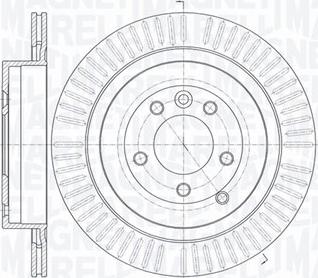 Magneti Marelli 361302040428 - Гальмівний диск autozip.com.ua