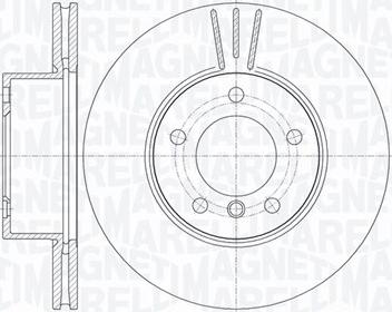 Magneti Marelli 361302040518 - Гальмівний диск autozip.com.ua