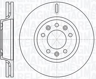 Magneti Marelli 361302040526 - Гальмівний диск autozip.com.ua