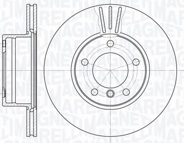 Magneti Marelli 361302040662 - Гальмівний диск autozip.com.ua