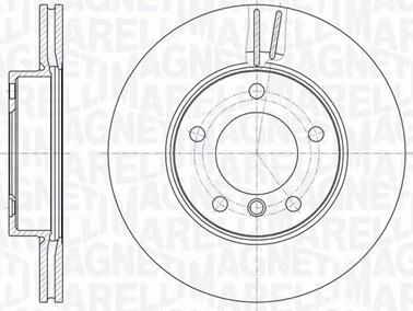 Magneti Marelli 361302040685 - Гальмівний диск autozip.com.ua