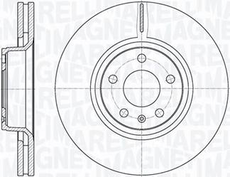 Magneti Marelli 361302040687 - Гальмівний диск autozip.com.ua