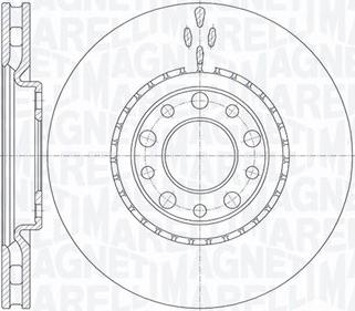 Magneti Marelli 361302040146 - Гальмівний диск autozip.com.ua