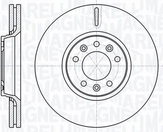 Magneti Marelli 361302040114 - Гальмівний диск autozip.com.ua