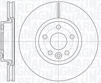 Magneti Marelli 361302040118 - Гальмівний диск autozip.com.ua