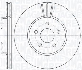 BOSCH 986479899 - Гальмівний диск autozip.com.ua