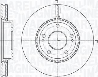 Magneti Marelli 361302040310 - Гальмівний диск autozip.com.ua