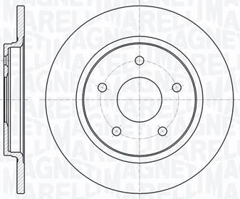 Magneti Marelli 361302040375 - Гальмівний диск autozip.com.ua