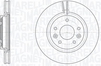 Magneti Marelli 361302040794 - Гальмівний диск autozip.com.ua