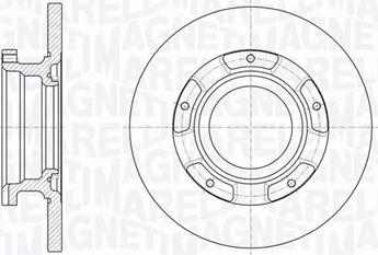 Magneti Marelli 361302040710 - Гальмівний диск autozip.com.ua