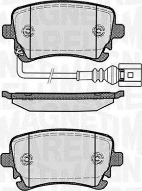 Triscan 362089711 - Гальмівні колодки, дискові гальма autozip.com.ua