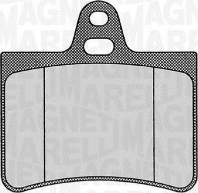 Magneti Marelli 363916060180 - Гальмівні колодки, дискові гальма autozip.com.ua