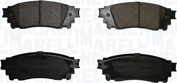 Magneti Marelli 363916061123 - Гальмівні колодки, дискові гальма autozip.com.ua