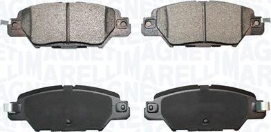 Magneti Marelli 363916061127 - Гальмівні колодки, дискові гальма autozip.com.ua