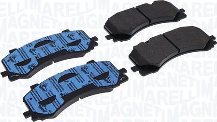 Magneti Marelli 363916061292 - Гальмівні колодки, дискові гальма autozip.com.ua