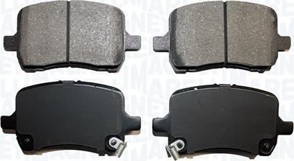 Magneti Marelli 363916061236 - Гальмівні колодки, дискові гальма autozip.com.ua