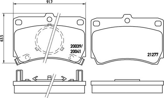 Magneti Marelli 363700449007 - Гальмівні колодки, дискові гальма autozip.com.ua