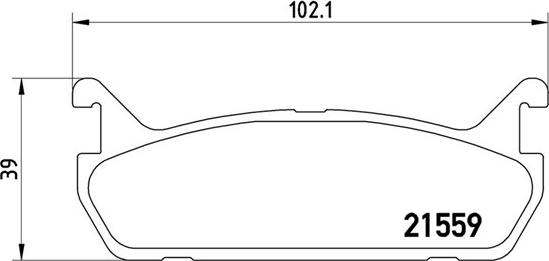 Magneti Marelli 363700449015 - Гальмівні колодки, дискові гальма autozip.com.ua