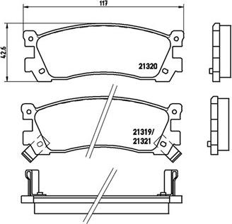 Magneti Marelli 363700449025 - Гальмівні колодки, дискові гальма autozip.com.ua