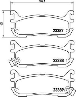 Magneti Marelli 363700449021 - Гальмівні колодки, дискові гальма autozip.com.ua