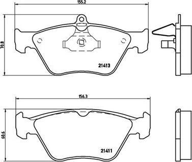 Magneti Marelli 363700459019 - Гальмівні колодки, дискові гальма autozip.com.ua