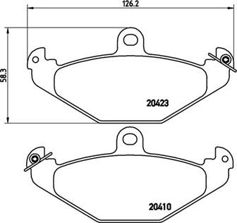 Magneti Marelli 363700459026 - Гальмівні колодки, дискові гальма autozip.com.ua