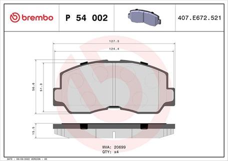 Magneti Marelli 363700454002 - Гальмівні колодки, дискові гальма autozip.com.ua